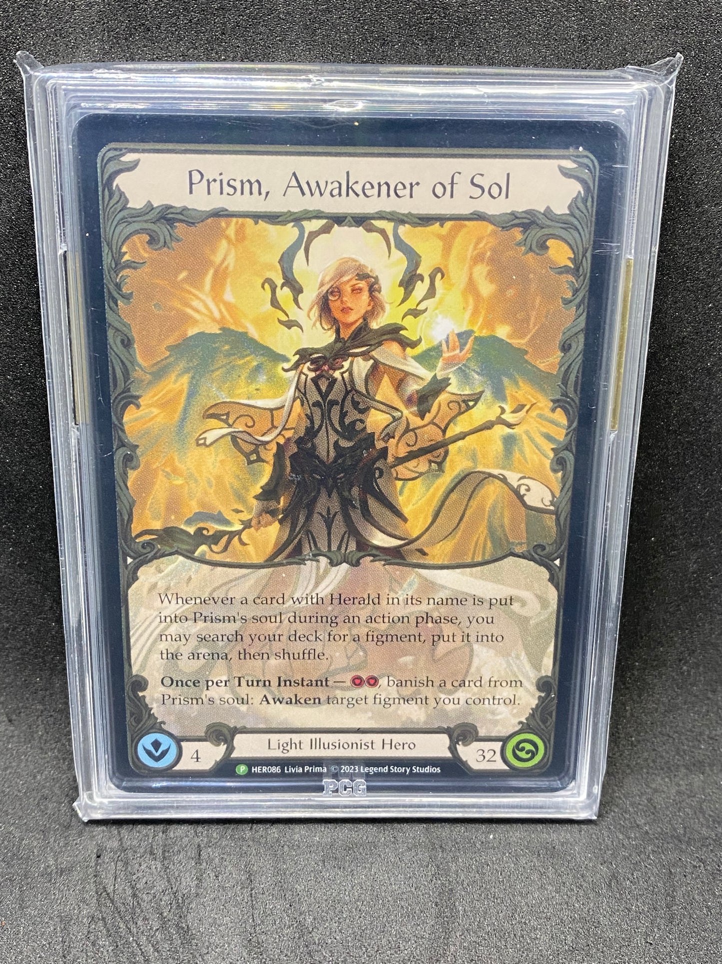 Prism, Awakener of Sol CF 9.5 Graded Player Slab