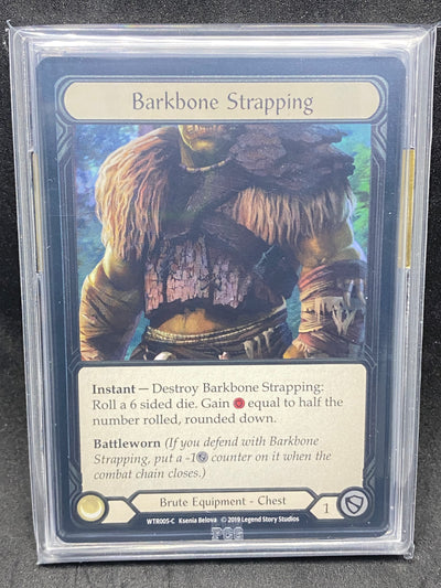 Barkbone Strapping CF 9.5 Graded Player Slab