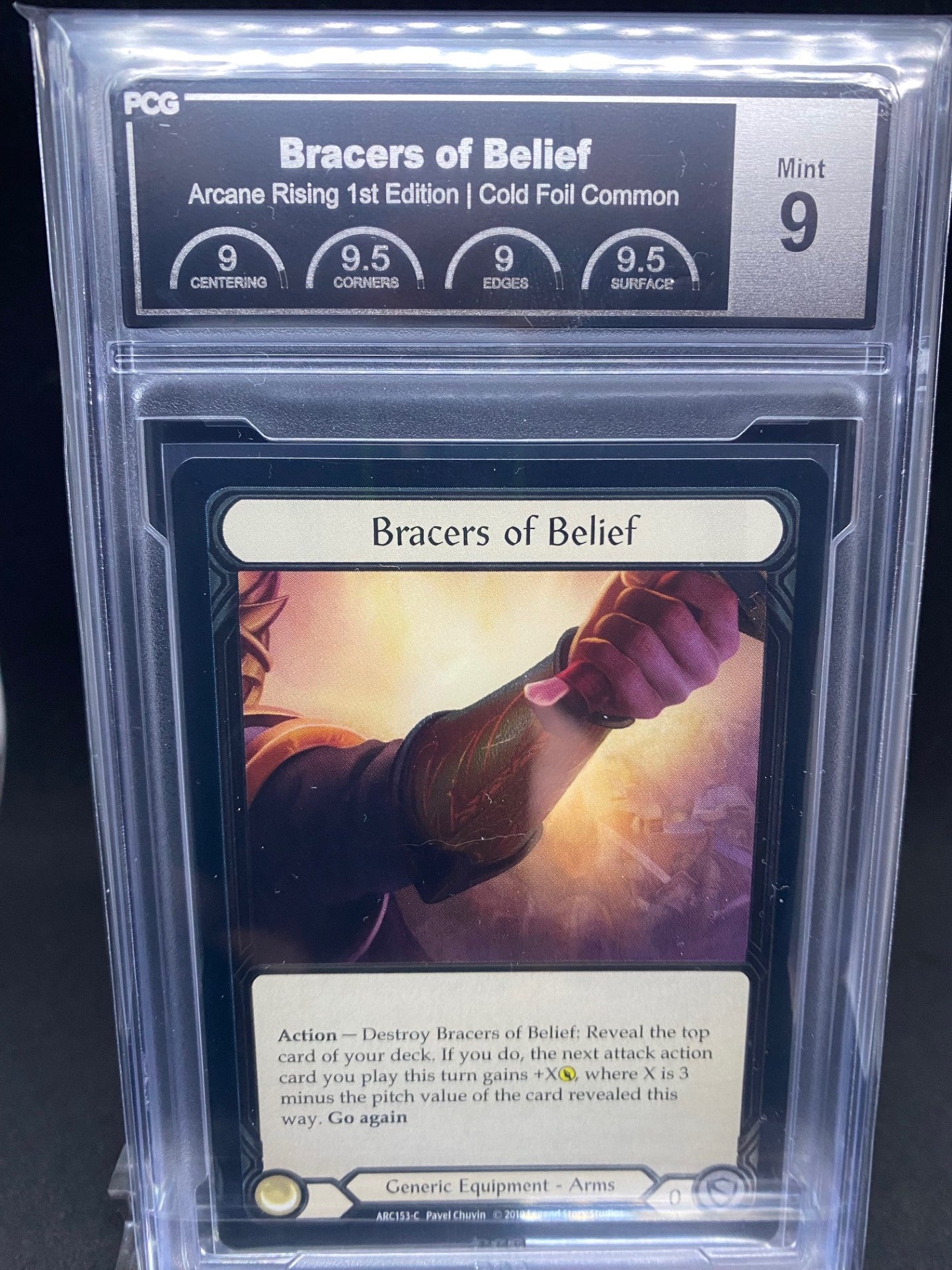 Bracers of Belief CF 9 Graded