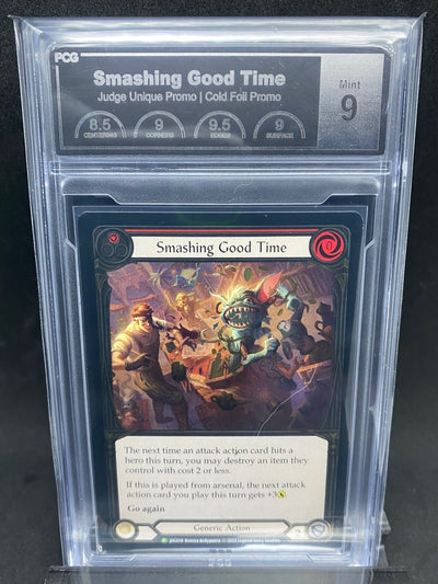 Smashing Good Time (red) Judge Promo Graded 9