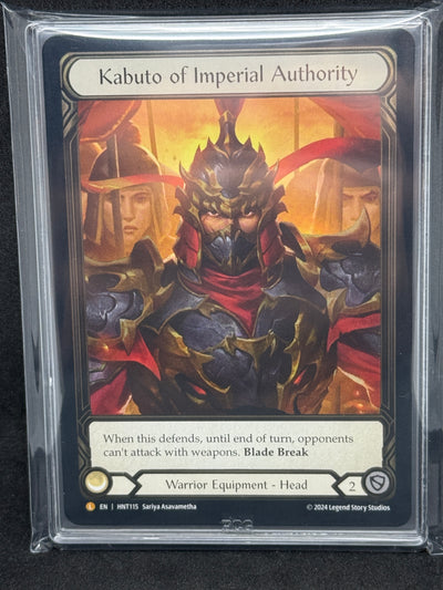 Kabuto of Imperial Authority CF 9.5 Graded Slim Slab