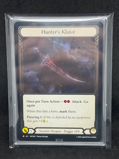 Hunter's Klaive CF Gem Mint 10 Graded Slim Slab