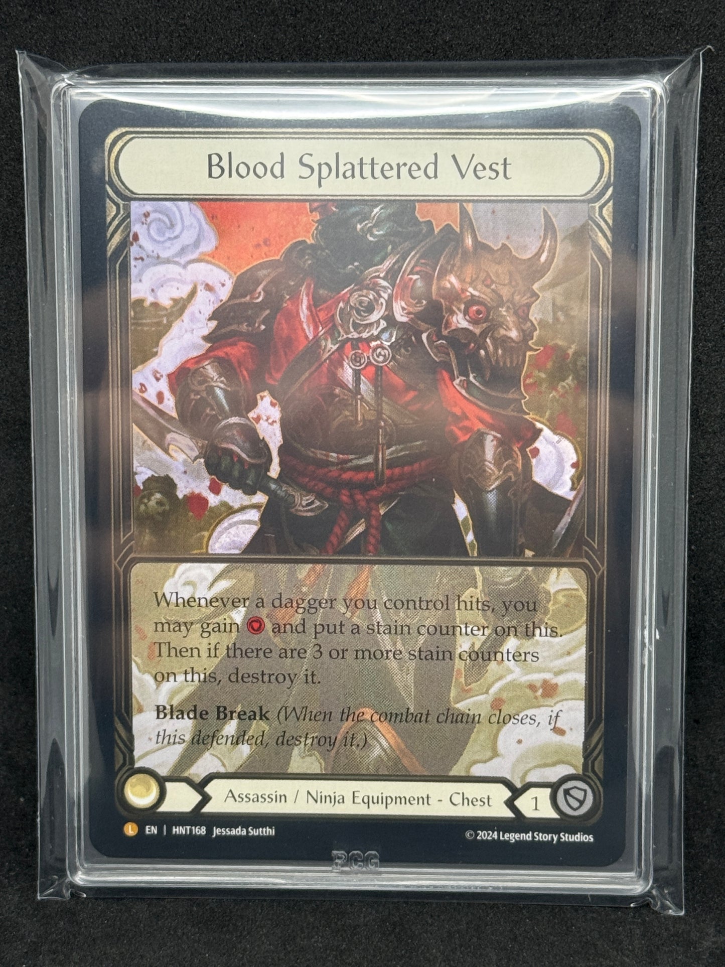 Blood Splattered Vest CF Graded 9.5 Slim Slab