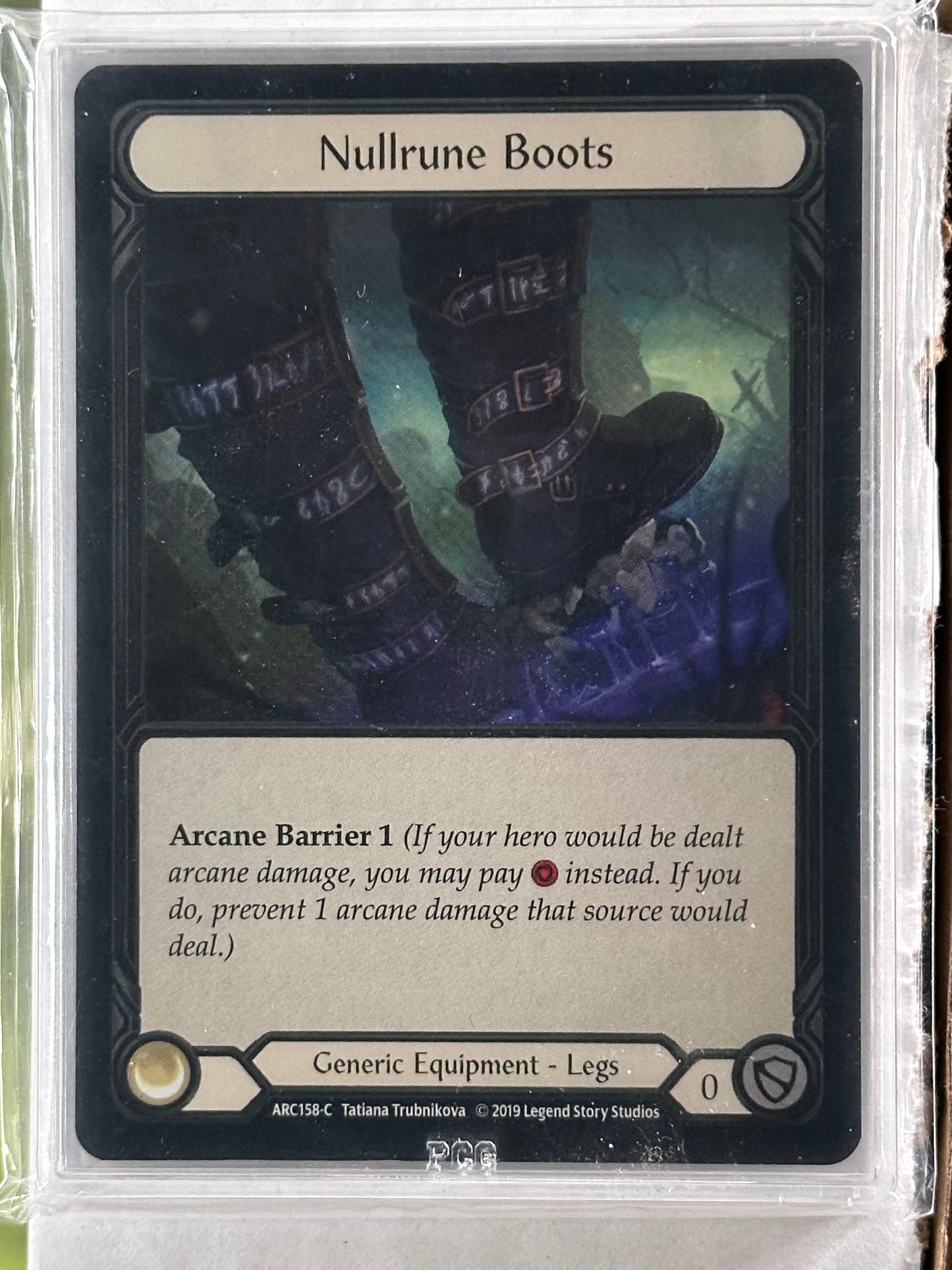Nullrune Boots Cold Foil 9.5 Graded Slim Slab