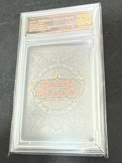 Victor Goldmane RF Beach Party Promo Graded Gem Mint 10