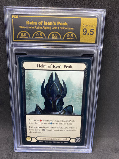 Helm of Isen's Peak Alpha CF 9.5 Graded