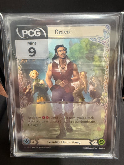 Bravo CF Marvel Mint 9 Graded
