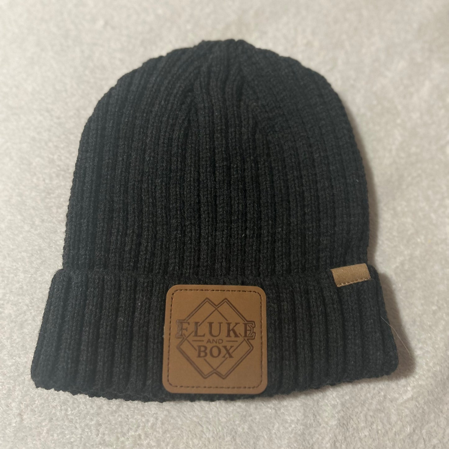 Premium Knitted Cuffed Fluke & Box Beanie