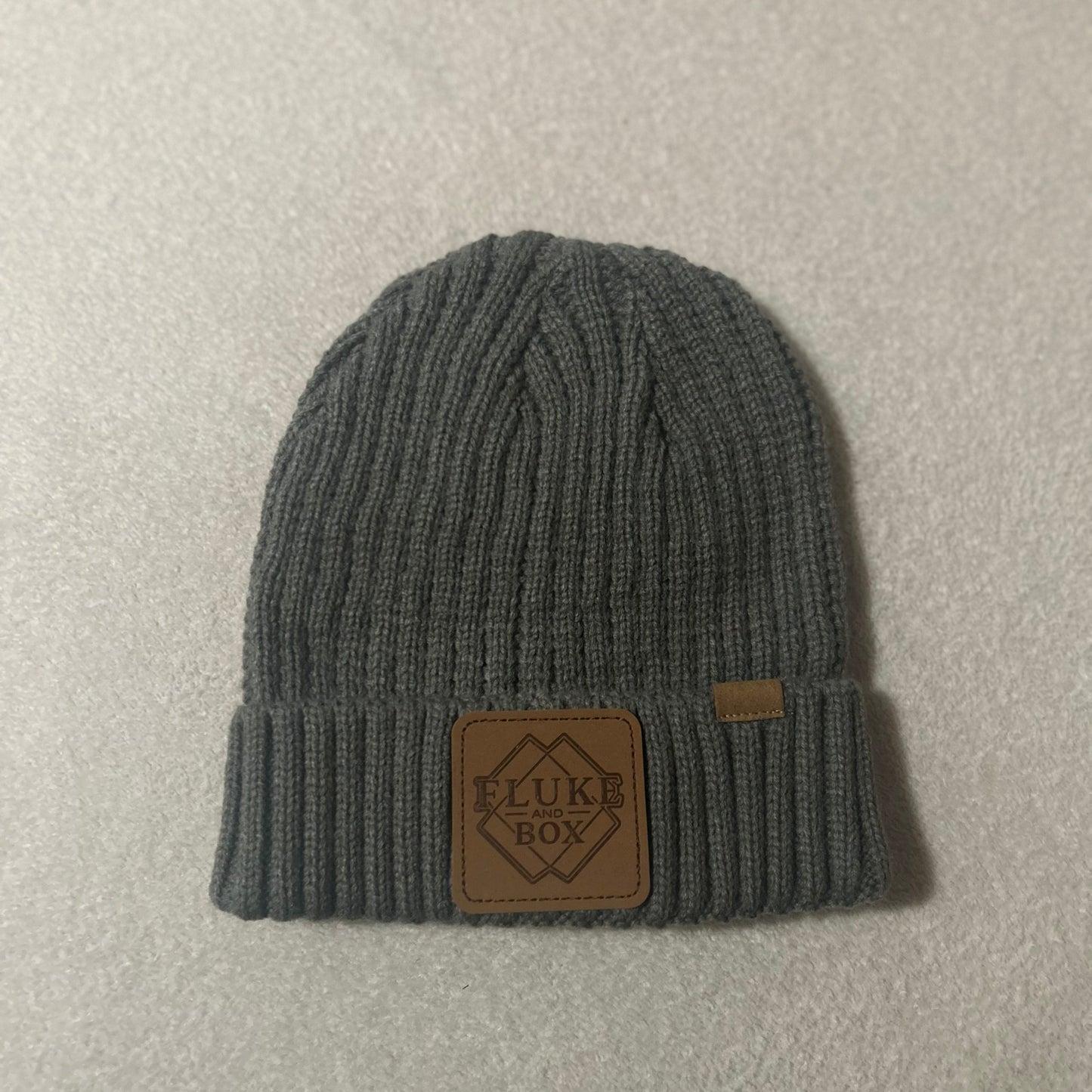Premium Knitted Cuffed Fluke & Box Beanie