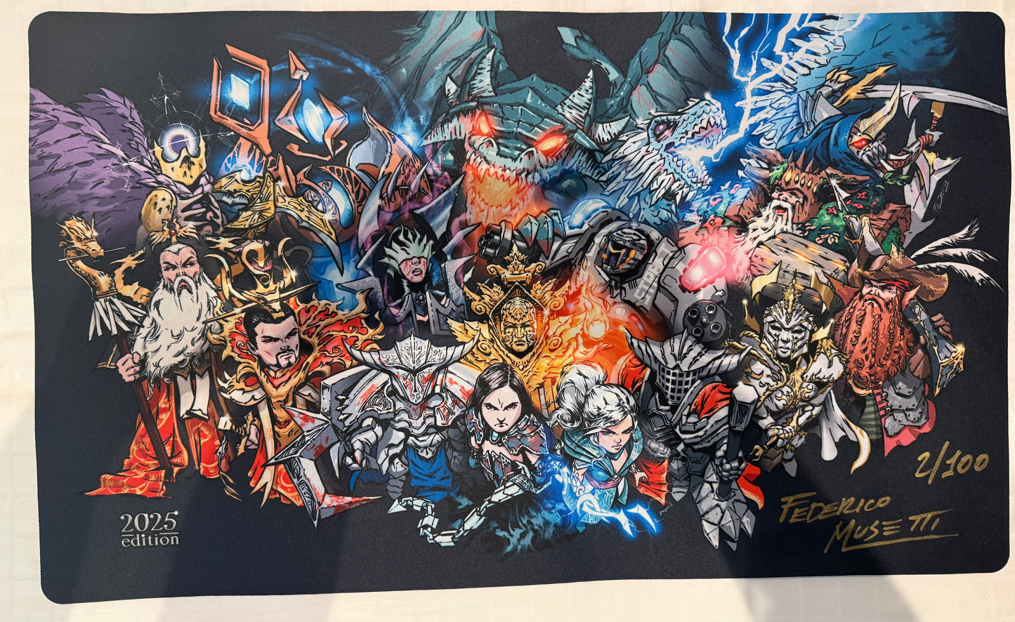 Federico Musetti Limited Edition Playmat (#2 / 100)