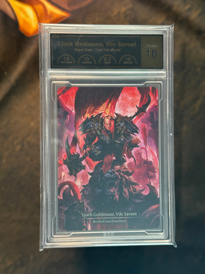 Lyath, Goldmane Vile Savant CF Marvel Pristine 10 PCG