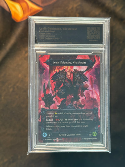 Lyath, Goldmane Vile Savant CF Marvel Pristine 10 PCG