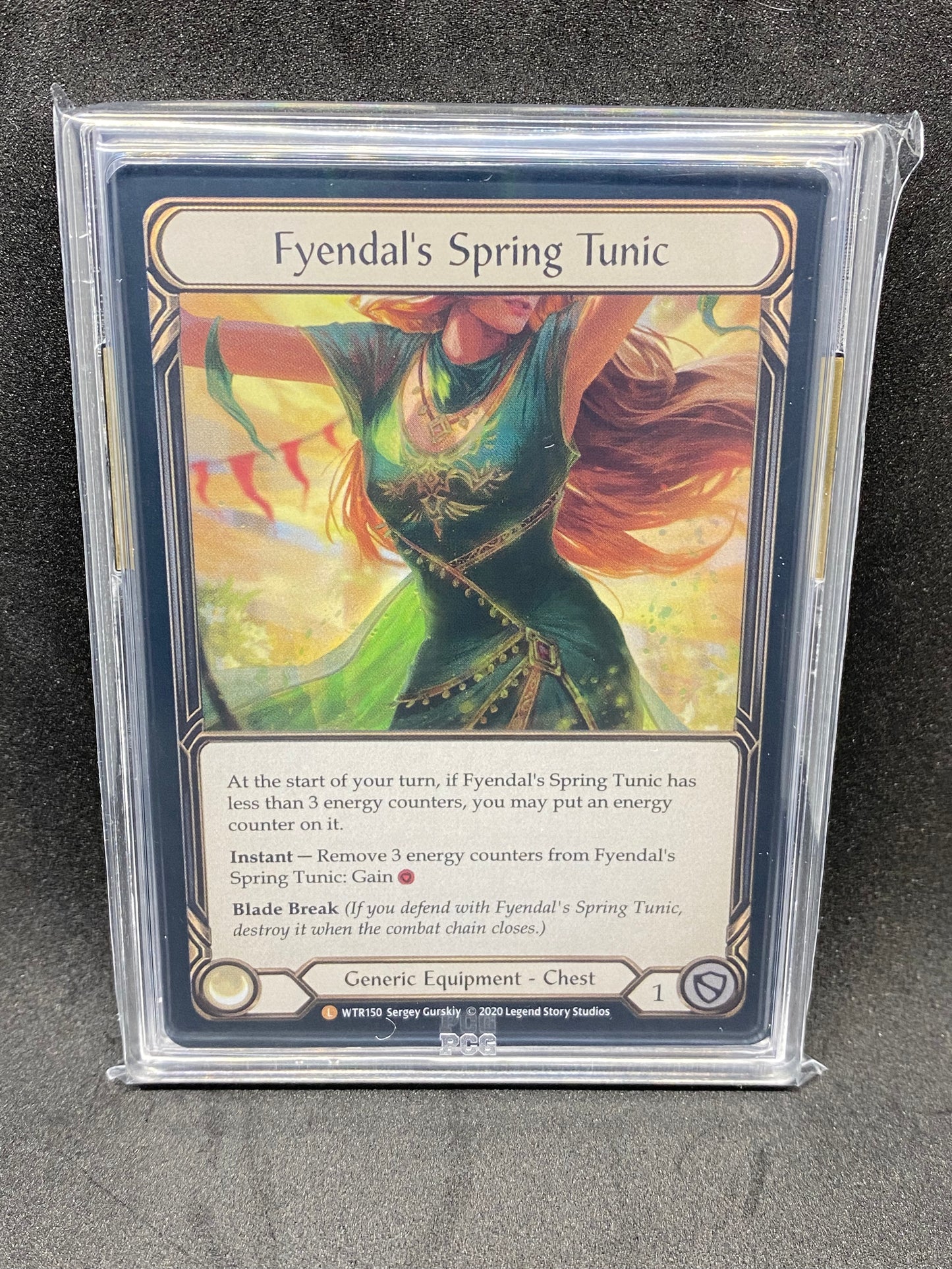 Fyendal's Spring Tunic RF 9.5 Graded Player Slab