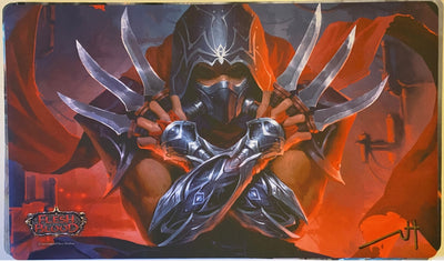 Flick Knives Signed Playmat