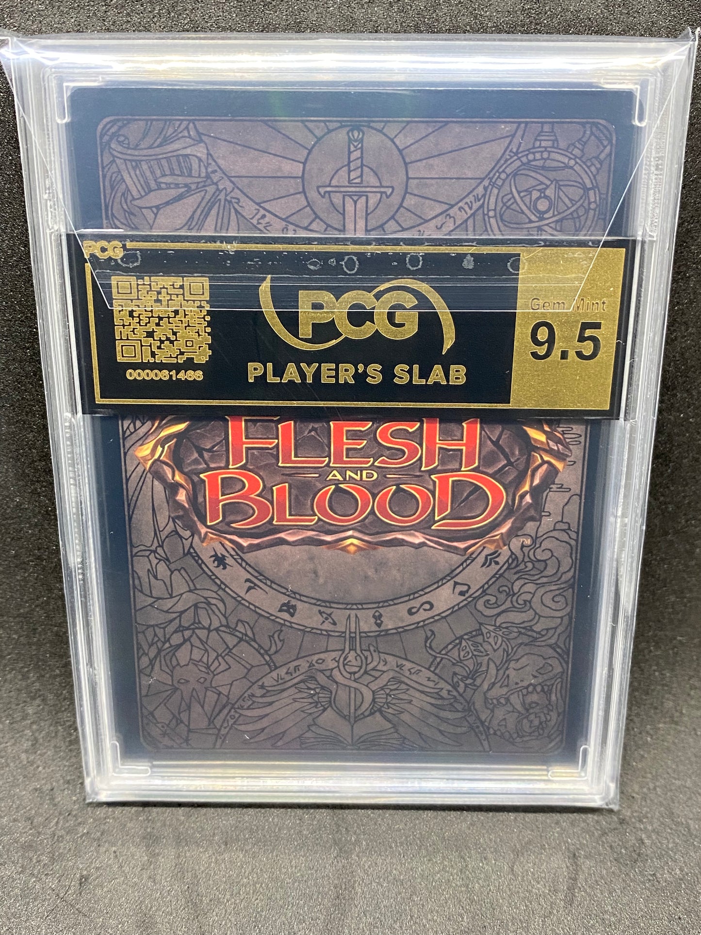 Nullrune Hood CF 9.5 Graded Player Slab