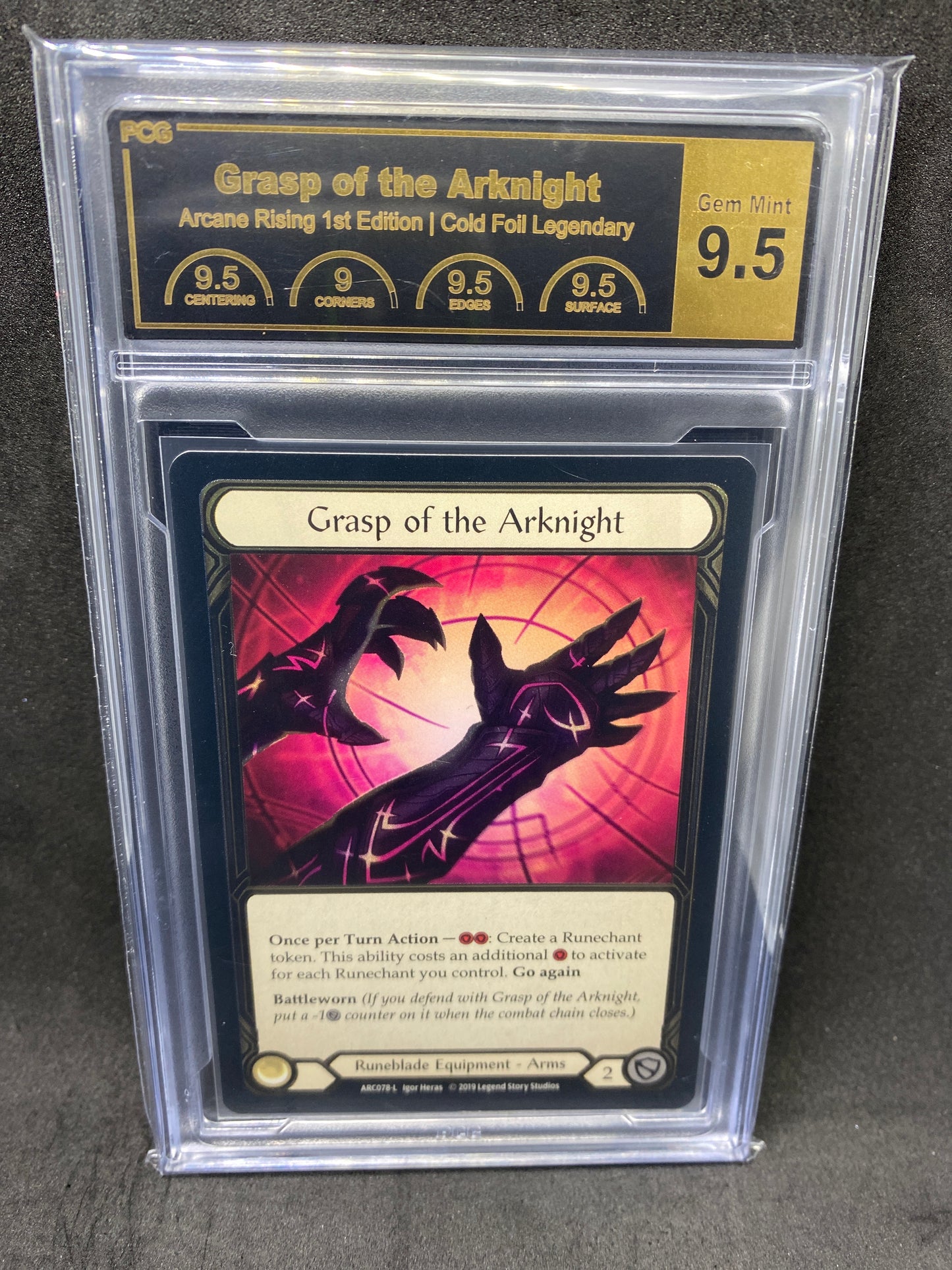 Grasp of the Arknight CF 9.5 Graded