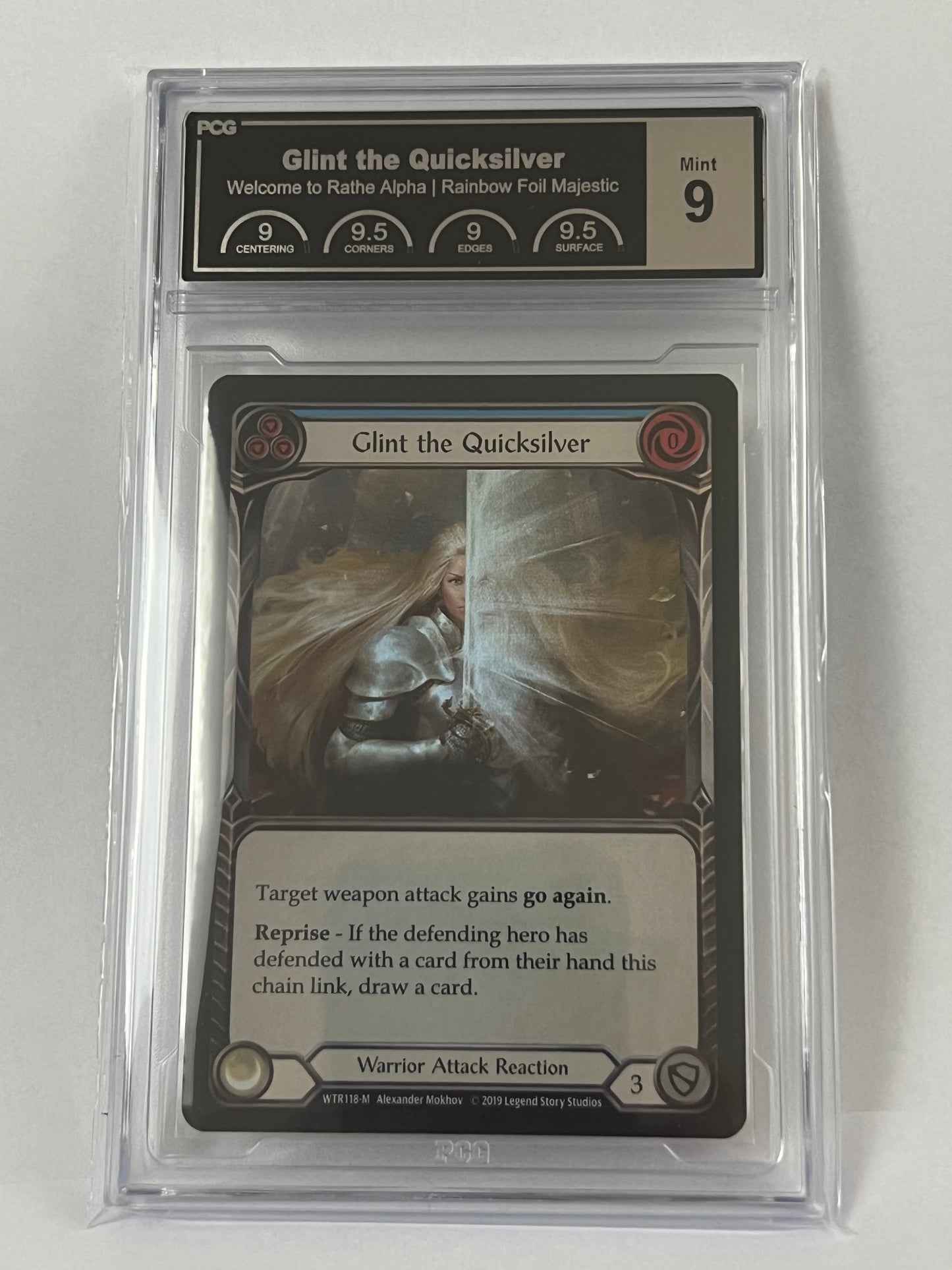 Glint the Quicksilver RF Alpha 9 Graded