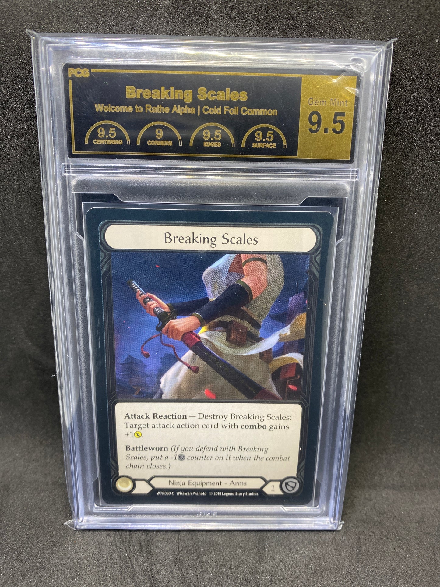 Breaking Scales CF Alpha 9.5 Graded