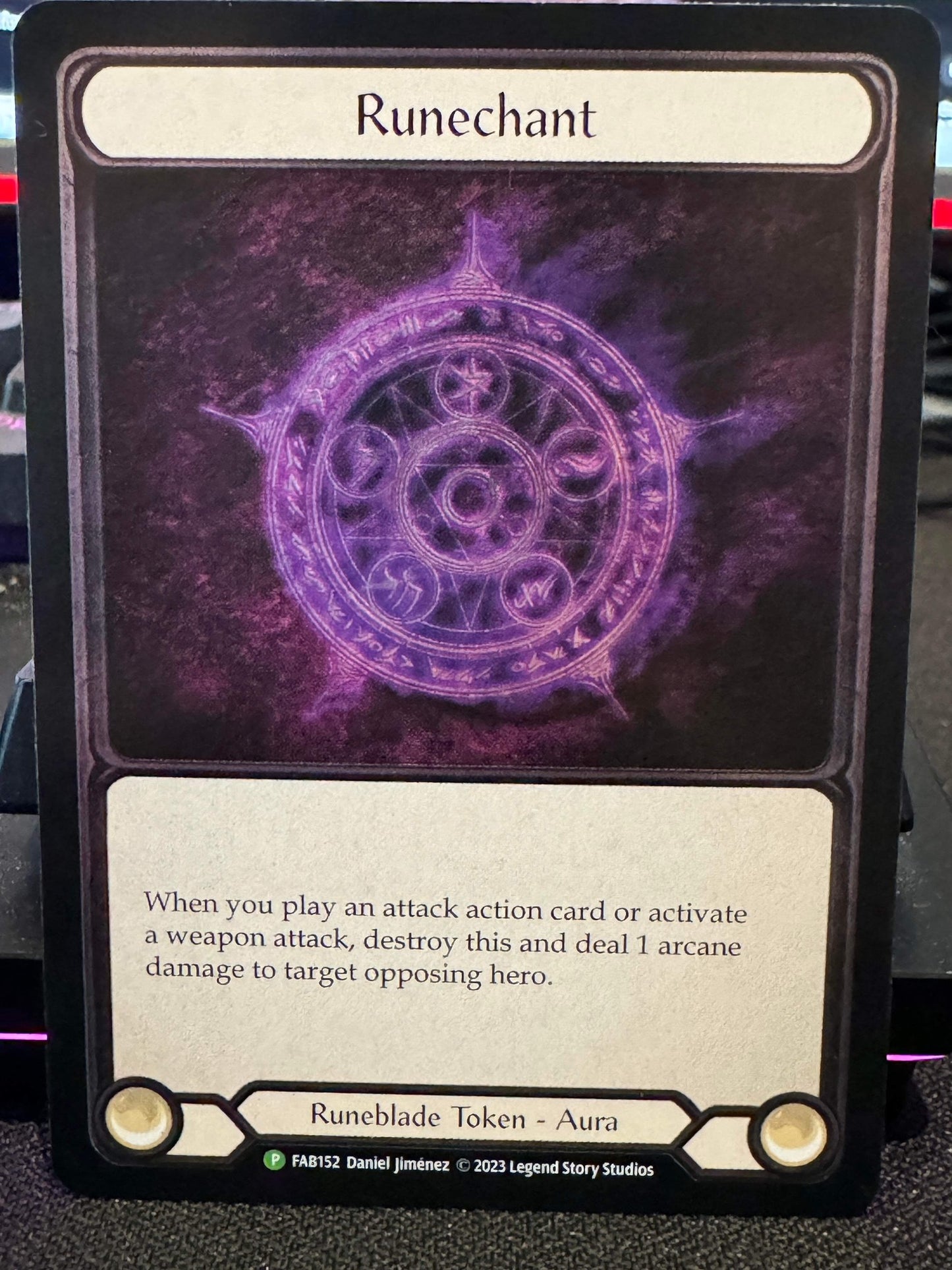 Runechant Cold Foil Promo