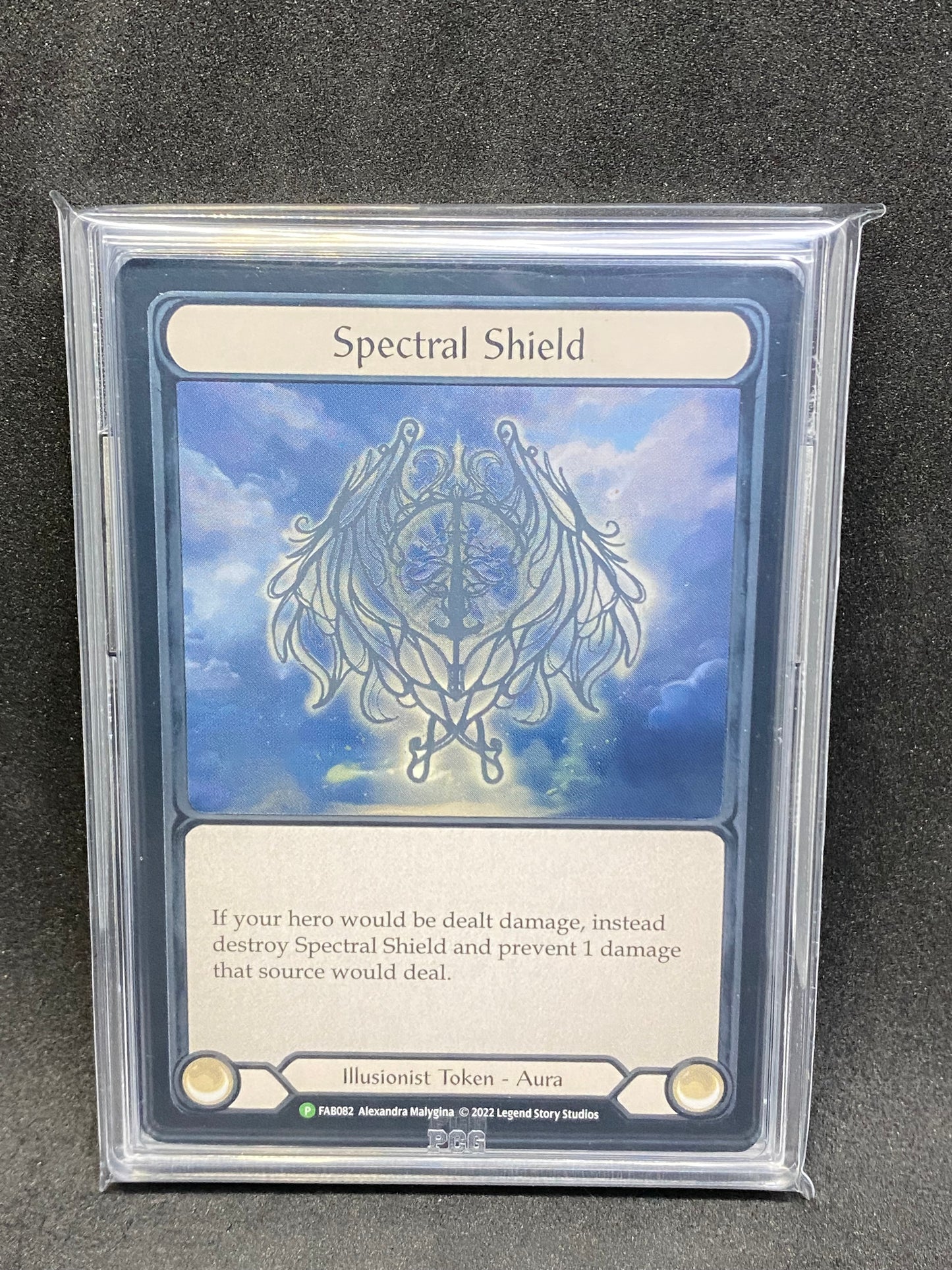 Spectral Shield CF 9 Graded Player Slab