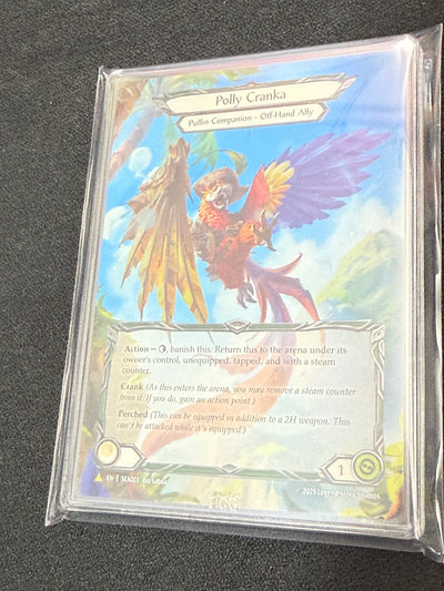 Polly Cranka Marvel Cold Foil PCG Graded 9.5