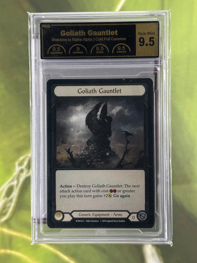 Goliath Gauntlet CF 9.5 Graded Collector Slab