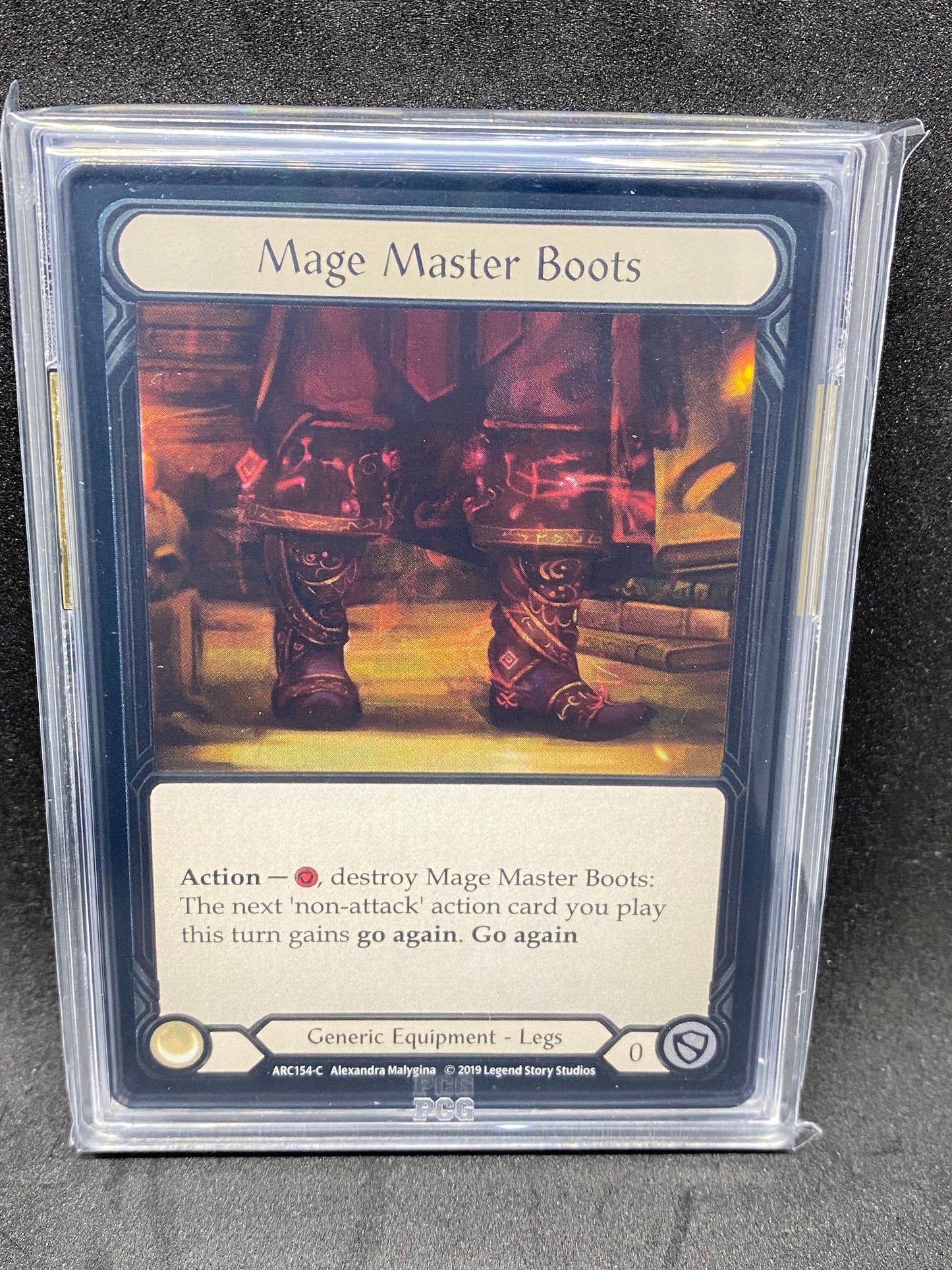 Mage Master Boots CF 9.5 Graded Player Slab