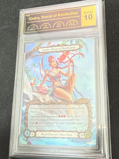 Cindra, Dracai of Retribution RF Beach Party Promo Graded Pristine 10