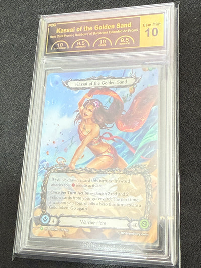Kassai of the Golden Sand RF Beach Party Promo Graded Gem Mint 10