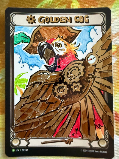 Golden Cog Polly Cranka Artist Proof