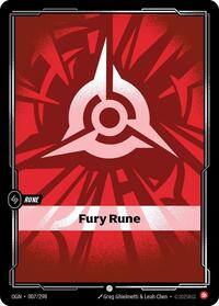 Fury Rune Rainbow Foil