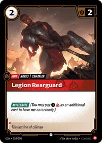 Legion Rearguard Rainbow Foil