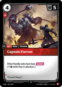 Captain Farron Rainbow Foil