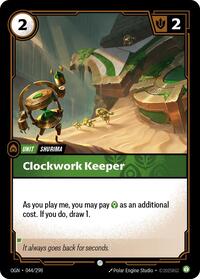 Clockwork Keeper Rainbow Foil