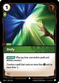 Defy Rainbow Foil
