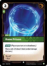 Rune Prison Rainbow Foil