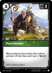 Poro Herder Rainbow Foil