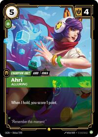 Ahri Alluring Alternate Art