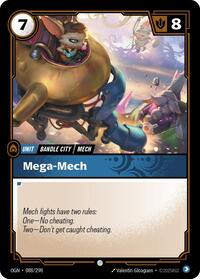Mega Mech Rainbow Foil