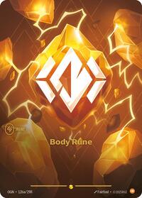 Body Rune Alternate Art