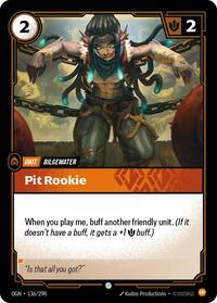 Pit Rookie Rainbow Foil