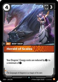 Herald of Scales Rainbow Foil