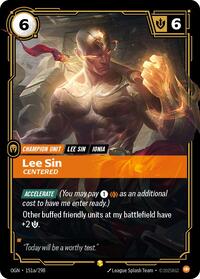 Lee Sin Alternate Art