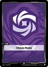 Chaos Rune Rainbow Foil