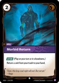 Morbid Return Rainbow Foil