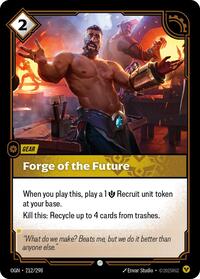 Forge of the Future Rainbow Foil