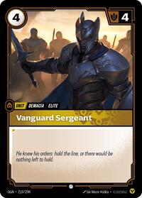 Vanguard Sergeant Rainbow Foil