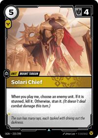 Solari Chief Rainbow Foil