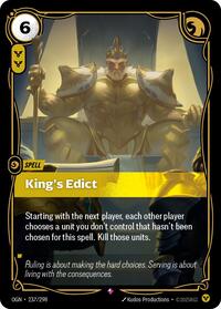 Kings Edict