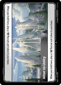 Altar to Unity Rainbow Foil